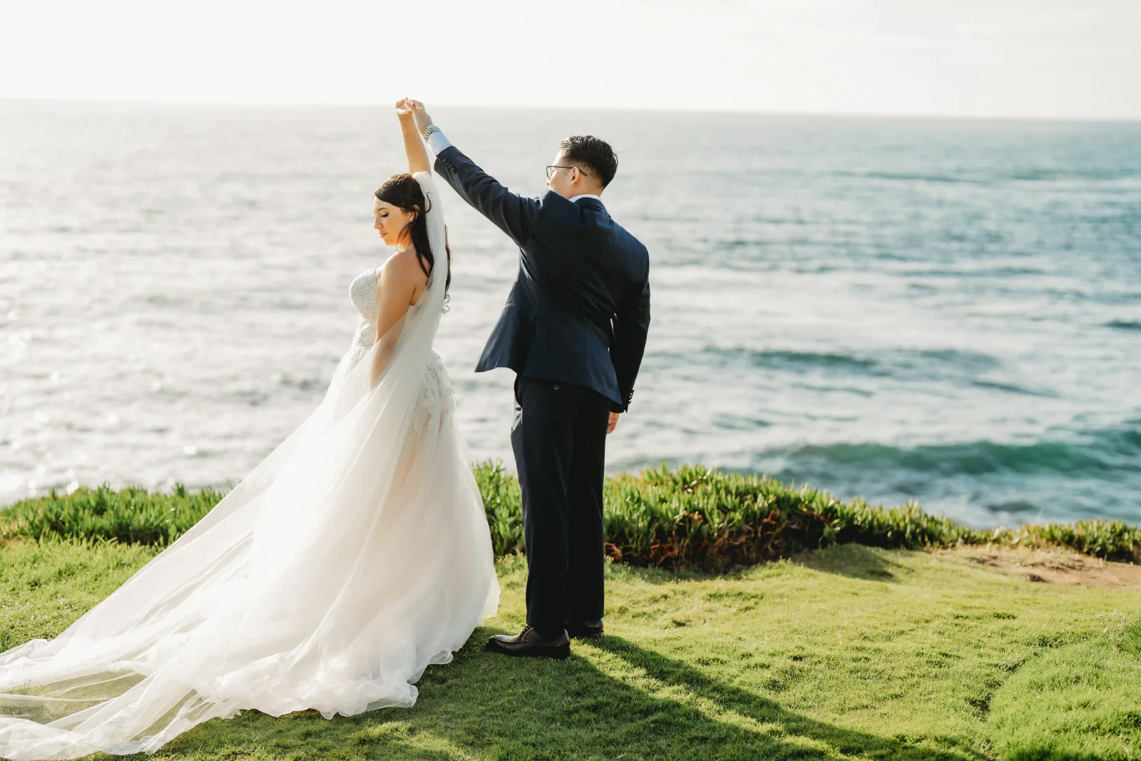 Wedding ceremony portrait